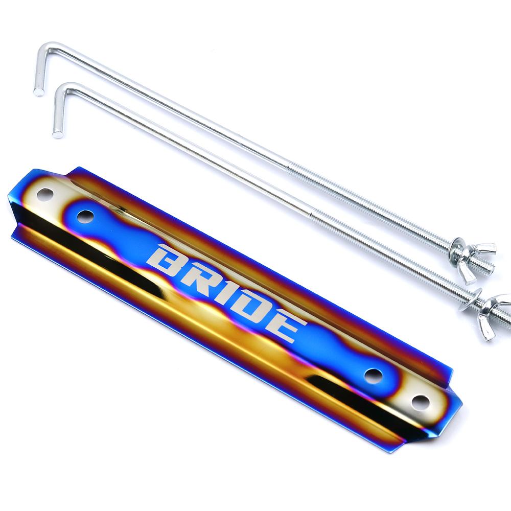JDM style BRIDE High Quality Aluminum Burnt Blue Billet Battery Tie Down Bar for Universal car
JDM style BRIDE High Quality Aluminum Burnt Blue Billet Battery Tie Down Bar for Universal car