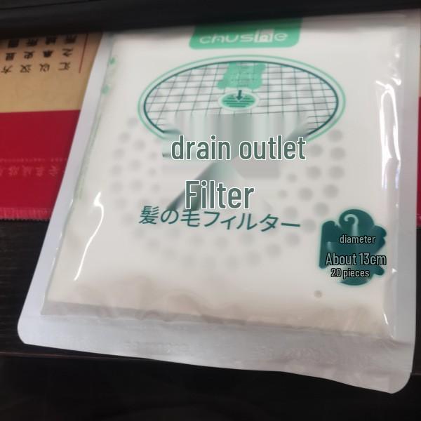 Drain Cover Hair Filter Screen - Disposable Clog Prevention for Bathroom
Drain Cover Hair Filter Screen - Disposable Clog Prevention for Bathroom
