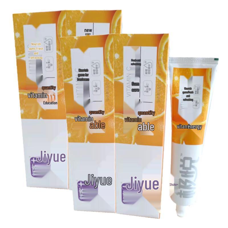 Shuke Ji Yue Vitamin Gum Care Toothpaste (4-Pack)
Shuke Ji Yue Vitamin Gum Care Toothpaste (4-Pack)