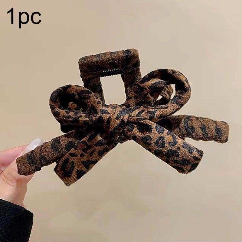 Large Leopard Print Tortoiseshell Hair Clip with Shark Tooth Clip Bow Clip Thick Hair Ponytails Buns Hair Accessories for Women
Large Leopard Print Tortoiseshell Hair Clip with Shark Tooth Clip Bow Clip Thick Hair Ponytails Buns Hair Accessories for Women