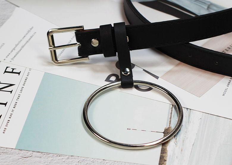 Fashion Solid Color Geometric Ring Decoration Women Slim Waist Belt For Casual Wear Bolt Ring
Fashion Solid Color Geometric Ring Decoration Women Slim Waist Belt For Casual Wear Bolt Ring