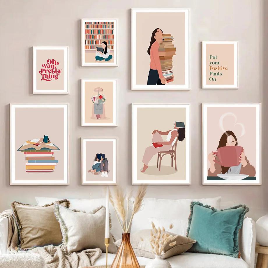 Abstract Minimalist Girl Reading Book Cup Quotes Wall Art Posters AndCanvas Painting Prints Wall Pictures For Living Room Decor 21x30cm No Framed
Abstract Minimalist Girl Reading Book Cup Quotes Wall Art Posters AndCanvas Painting Prints Wall Pictures For Living Room Decor 21x30cm No Framed