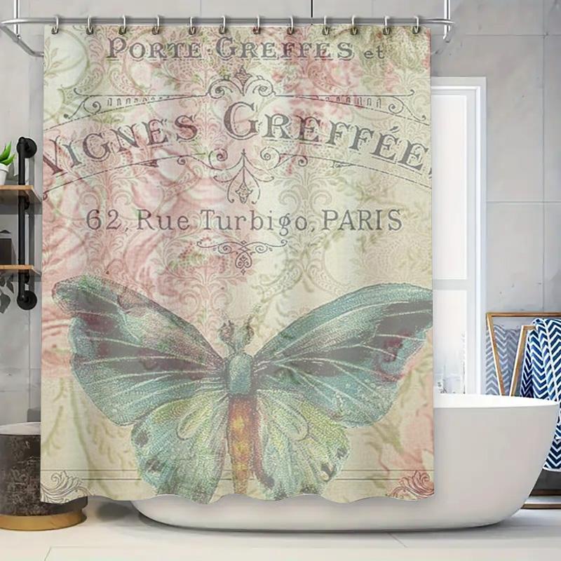 Watercolor-Inspired Shower Curtain Set Dark Grey Abstract Design For Bathroom Decor Removable Waterproof Shower Panel Curtains. W60H190(CM)-1 Pcs
Watercolor-Inspired Shower Curtain Set Dark Grey Abstract Design For Bathroom Decor Removable Waterproof Shower Panel Curtains. W60H190(CM)-1 Pcs