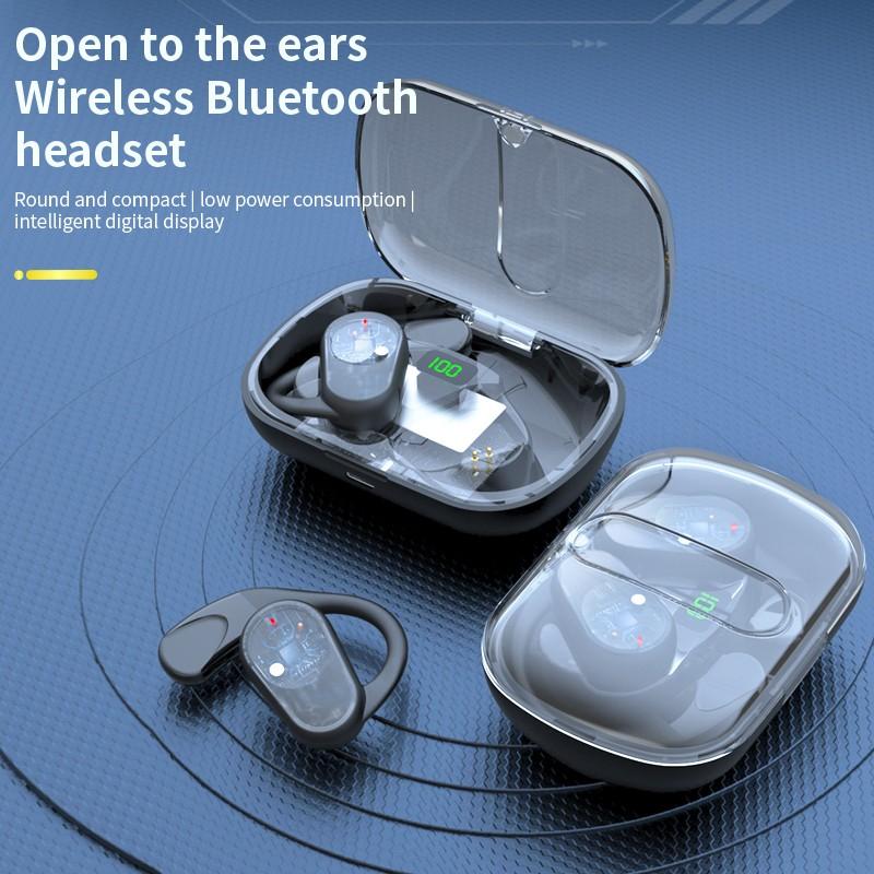 OWS-80 TWS True Wireless Bluetooth 5.3 Наушники с цифровым дисплеем Наушники с двумя ушными крючками Стереогарнитура Спортивные наушники
OWS-80 TWS True Wireless Bluetooth 5.3 Наушники с цифровым дисплеем Наушники с двумя ушными крючками Стереогарнитура Спортивные наушники