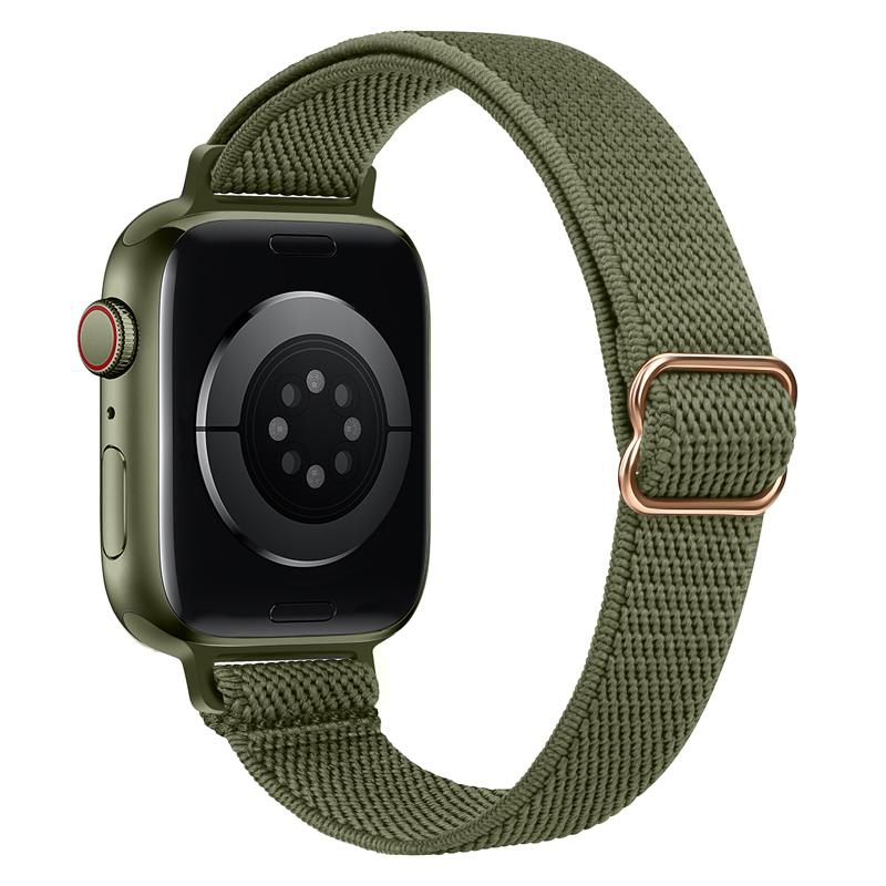 Тонкий ремешок для резинки для волос для Apple, ремешок для часов 40 мм, 44 мм, 38 мм, 42 мм, эластичный нейлоновый браслет-петля соло для iWatch 3, 4, 5, 6 se 7, 45 мм, 41 мм 38/40/41mm
Тонкий ремешок для резинки для волос для Apple, ремешок для часов 40 мм, 44 мм, 38 мм, 42 мм, эластичный нейлоновый браслет-петля соло для iWatch 3, 4, 5, 6 se 7, 45 мм, 41 мм 38/40/41mm