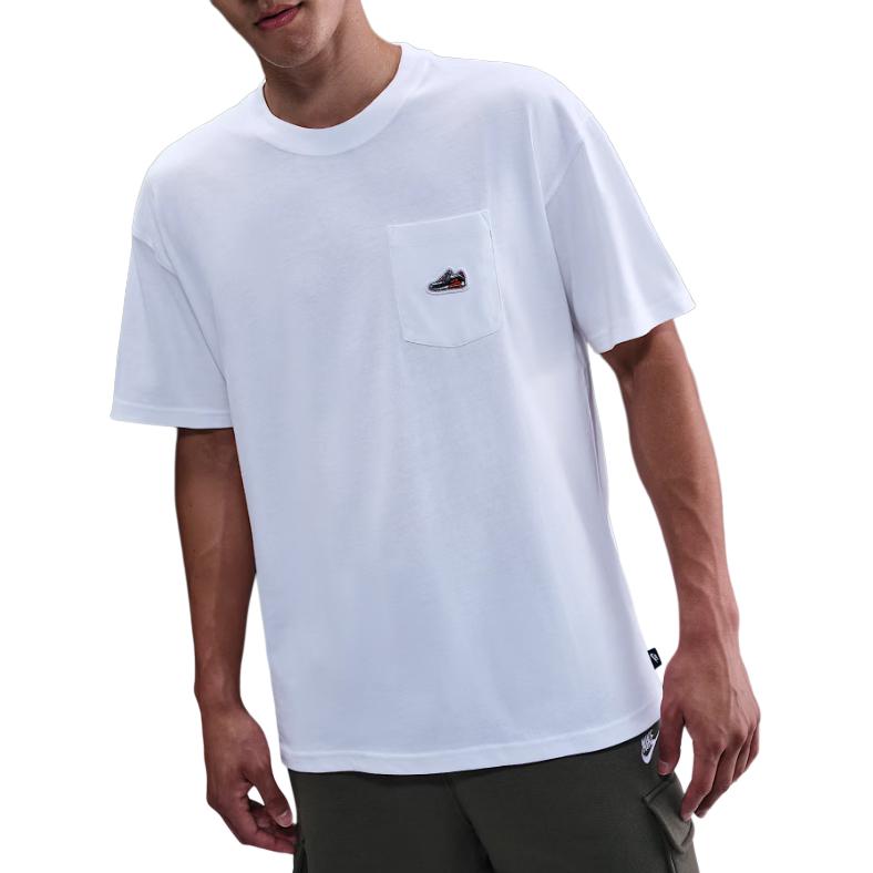 Nike Футболка мужская свободного кроя с приспущенным плечом и круглым вырезом, белая, HQ9243-100 M
Nike Футболка мужская свободного кроя с приспущенным плечом и круглым вырезом, белая, HQ9243-100 M