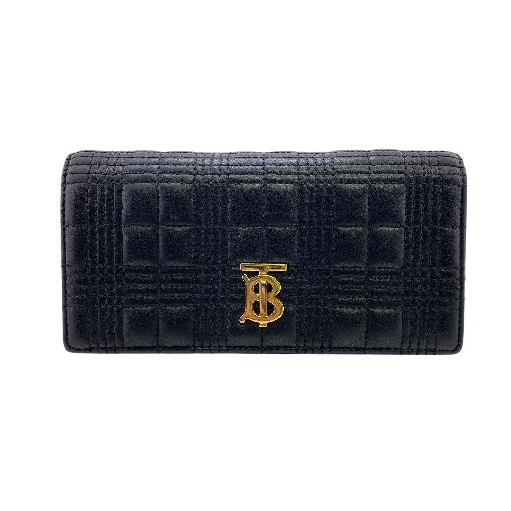 BURBERRY flap TB Roller leather Purse black leather Women Used
BURBERRY flap TB Roller leather Purse black leather Women Used
