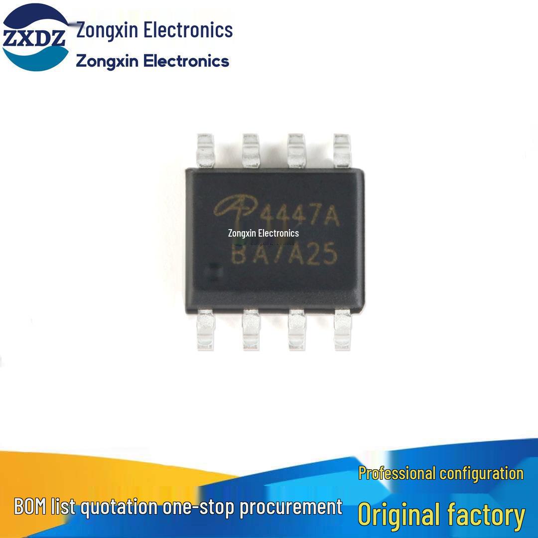 AO4447A SOIC-8 P-Channel -30V/-18.5A Surface Mount MOSFET
AO4447A SOIC-8 P-Channel -30V/-18.5A Surface Mount MOSFET