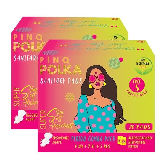PINQ POLKA Период Комбинированный набор - Органический хлопок Мягкий на ощупь Ultra, 16 XXL(Тяжелый поток), 14XL (Ночь), 10 Обычный (день) 10 Ежедневная прокладка (Разряд)
PINQ POLKA Период Комбинированный набор - Органический хлопок Мягкий на ощупь Ultra, 16 XXL(Тяжелый поток), 14XL (Ночь), 10 Обычный (день) 10 Ежедневная прокладка (Разряд)
