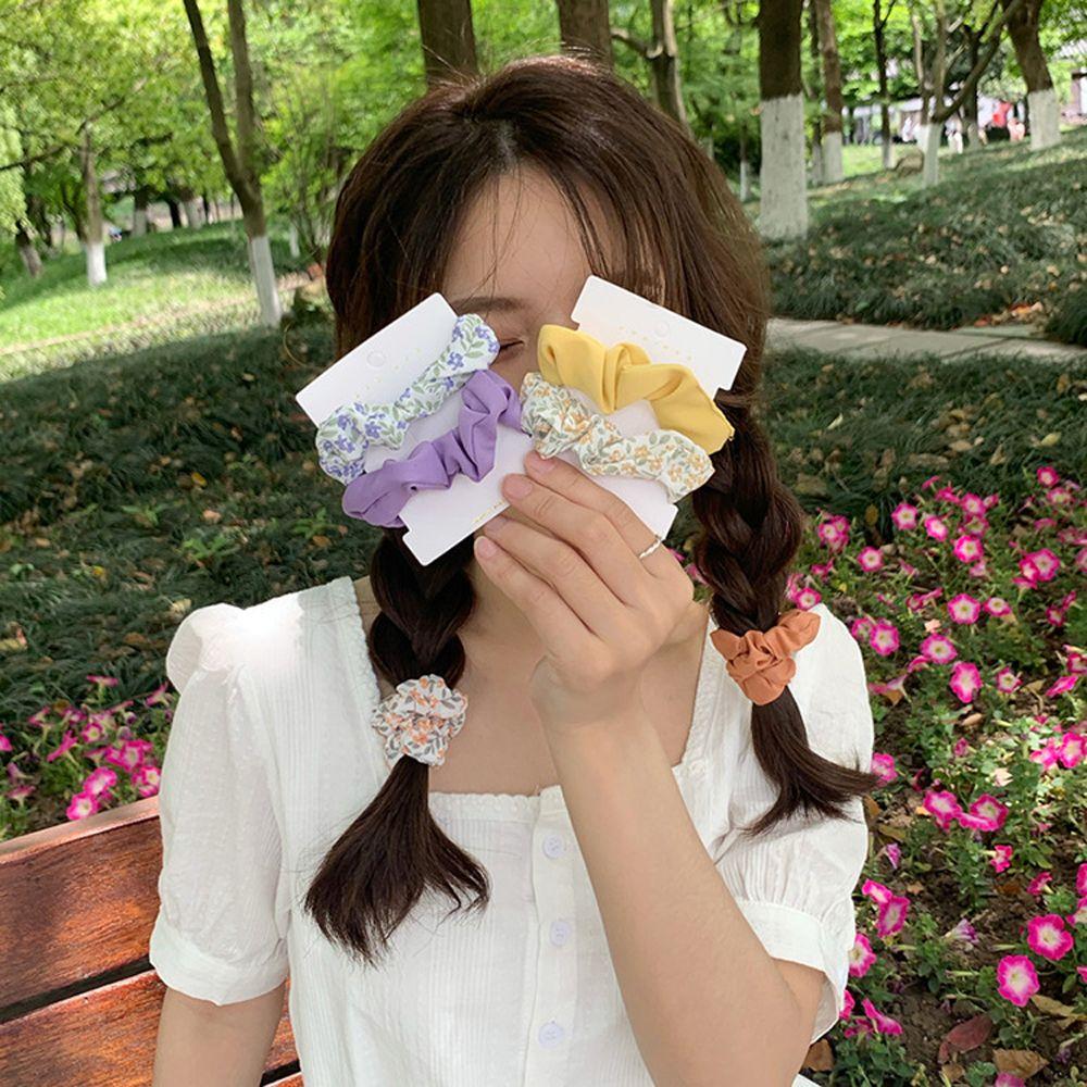 Elegant Flower Headwear Colorful Rubber Band Korean Style Hair Ring Female Hair Rope Hair Circle
Elegant Flower Headwear Colorful Rubber Band Korean Style Hair Ring Female Hair Rope Hair Circle