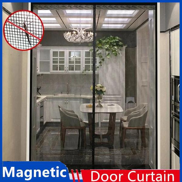 Door Curtain Net Magnetic Screen Curtain Mesh Door Magnet Velcro Vorhang Summer Antimosquito Insect Door Net Simple Installation 70x210cm
Door Curtain Net Magnetic Screen Curtain Mesh Door Magnet Velcro Vorhang Summer Antimosquito Insect Door Net Simple Installation 70x210cm