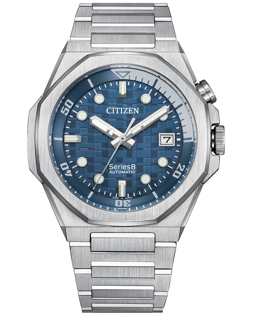 CITIZEN Series 8 механические 42,6 мм магнитоустойчивые мужские часы NB6060-58L
CITIZEN Series 8 механические 42,6 мм магнитоустойчивые мужские часы NB6060-58L