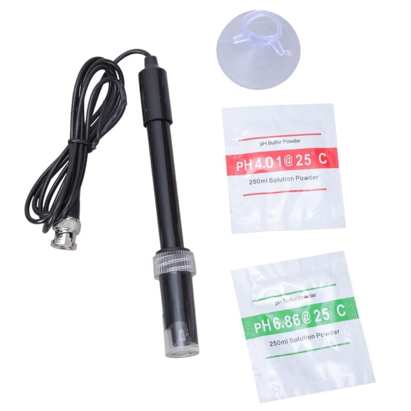 pH Tester for Aquarium Monitor BNC Electrode Probe Connector pH Connector Sensor 1
pH Tester for Aquarium Monitor BNC Electrode Probe Connector pH Connector Sensor 1