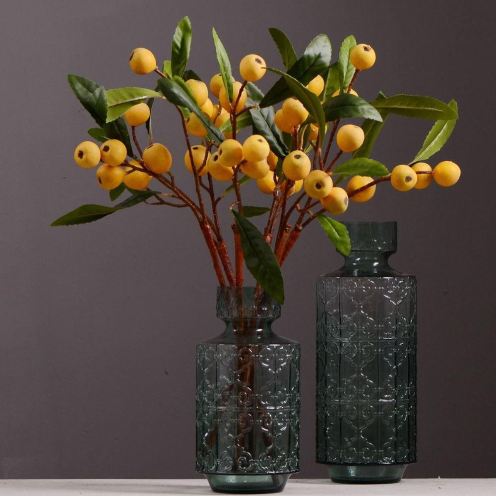 Yellow Artificial Loquat Branches Large Berry Fruit Branches Fake Plants Outdoor Garden Decoration Loquat
Yellow Artificial Loquat Branches Large Berry Fruit Branches Fake Plants Outdoor Garden Decoration Loquat