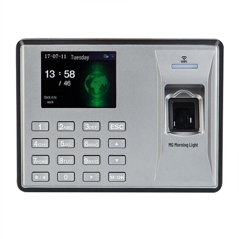 M&G AEQ96711 WiFi Fingerprint Time Clock CN plug (adapter included)
M&G AEQ96711 WiFi Fingerprint Time Clock CN plug (adapter included)
