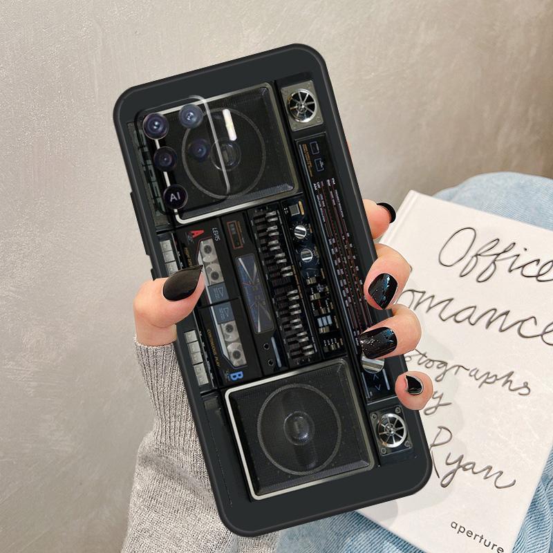 Retro Black Boombox Case For Oppo A5 Pro A15 A17 A57 A77 A94 A74 A54 A16 A76 A96 A40 A60 A80 A18 A38 A58 A78 A98 OPPO A96 4G
Retro Black Boombox Case For Oppo A5 Pro A15 A17 A57 A77 A94 A74 A54 A16 A76 A96 A40 A60 A80 A18 A38 A58 A78 A98 OPPO A96 4G
