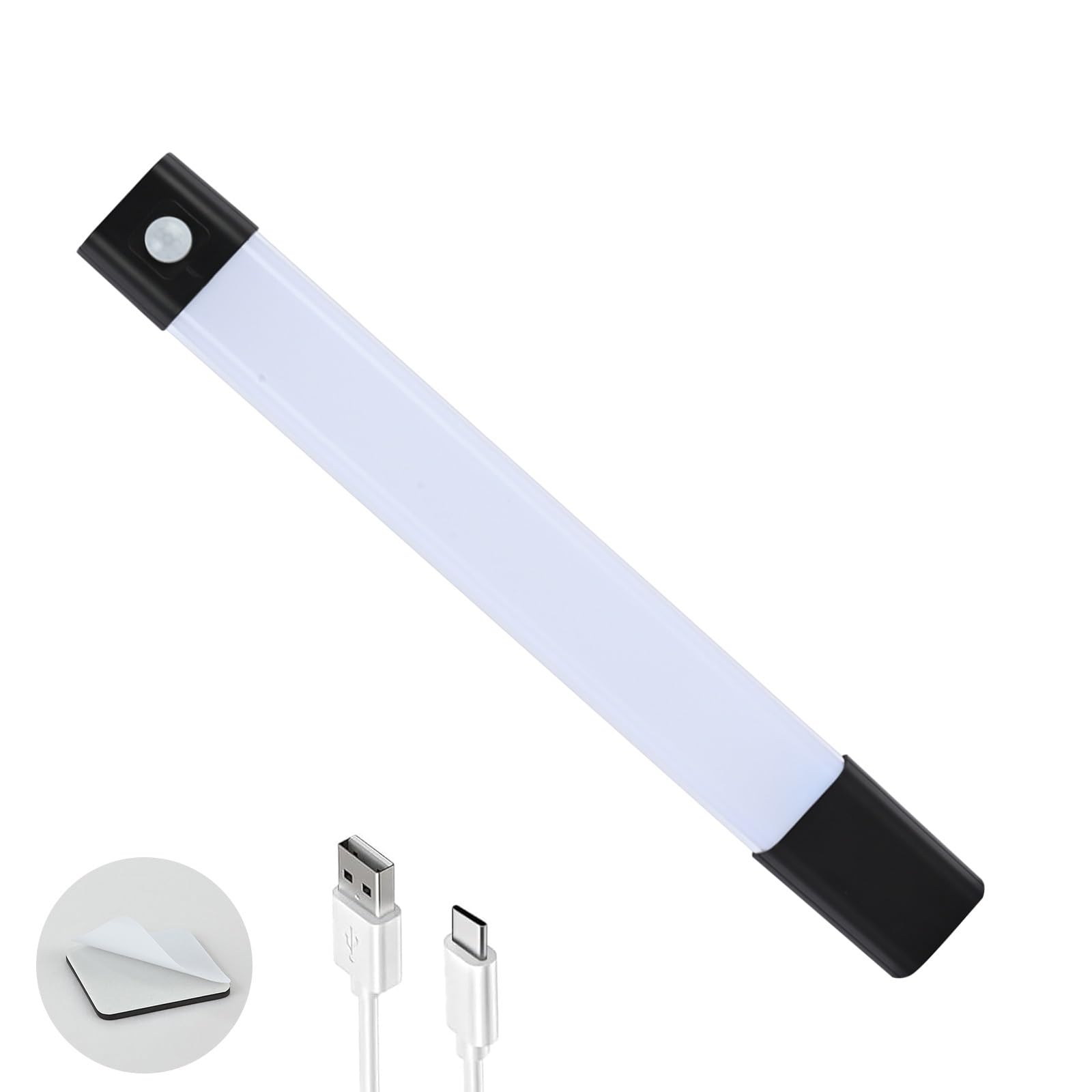 Wataku Jinkan Teacher 20cm x Motion Indoor USB Automatic Stepless 3 Color Night Night Bulb Daylight Daylight Energy For Cabinet Kitchens Light, 1, чорний
Wataku Jinkan Teacher 20cm x Motion Indoor USB Automatic Stepless 3 Color Night Night Bulb Daylight Daylight Energy For Cabinet Kitchens Light, 1, чорний