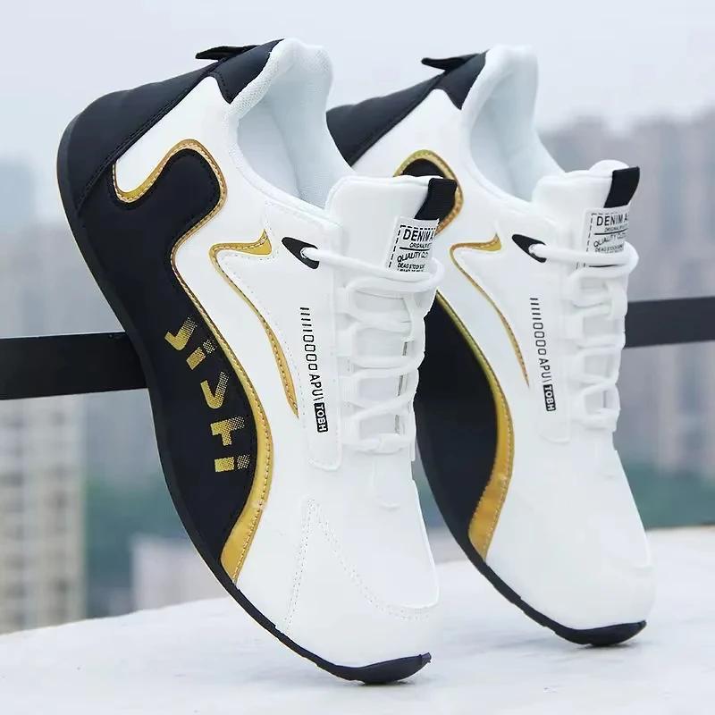Hot Men s Sneakers PU Leather Casual Shoes Comfortable Waterproof Shoes Lightweight Flat Tenis Shoe Plus Size Mens Shoes Tenis 39
Hot Men s Sneakers PU Leather Casual Shoes Comfortable Waterproof Shoes Lightweight Flat Tenis Shoe Plus Size Mens Shoes Tenis 39