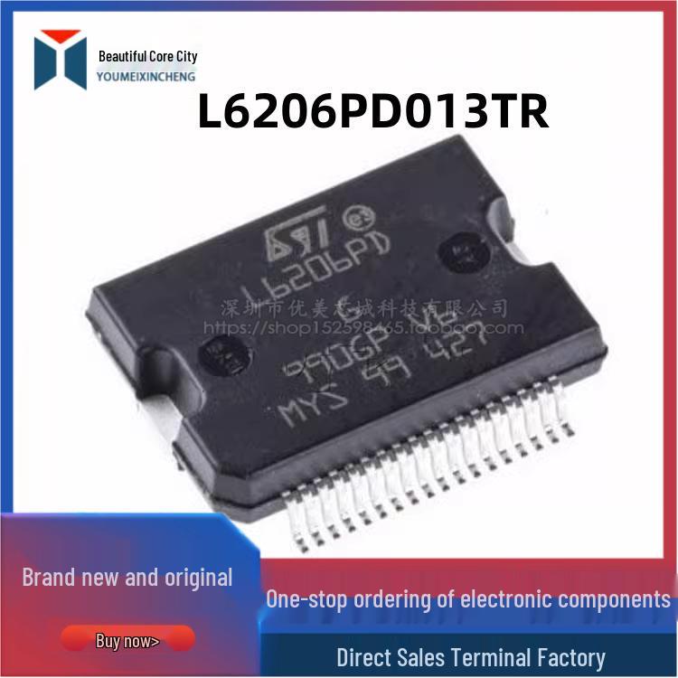 STMicroelectronics L6206PD013TR HSOP36 Stepper Motor Driver
STMicroelectronics L6206PD013TR HSOP36 Stepper Motor Driver