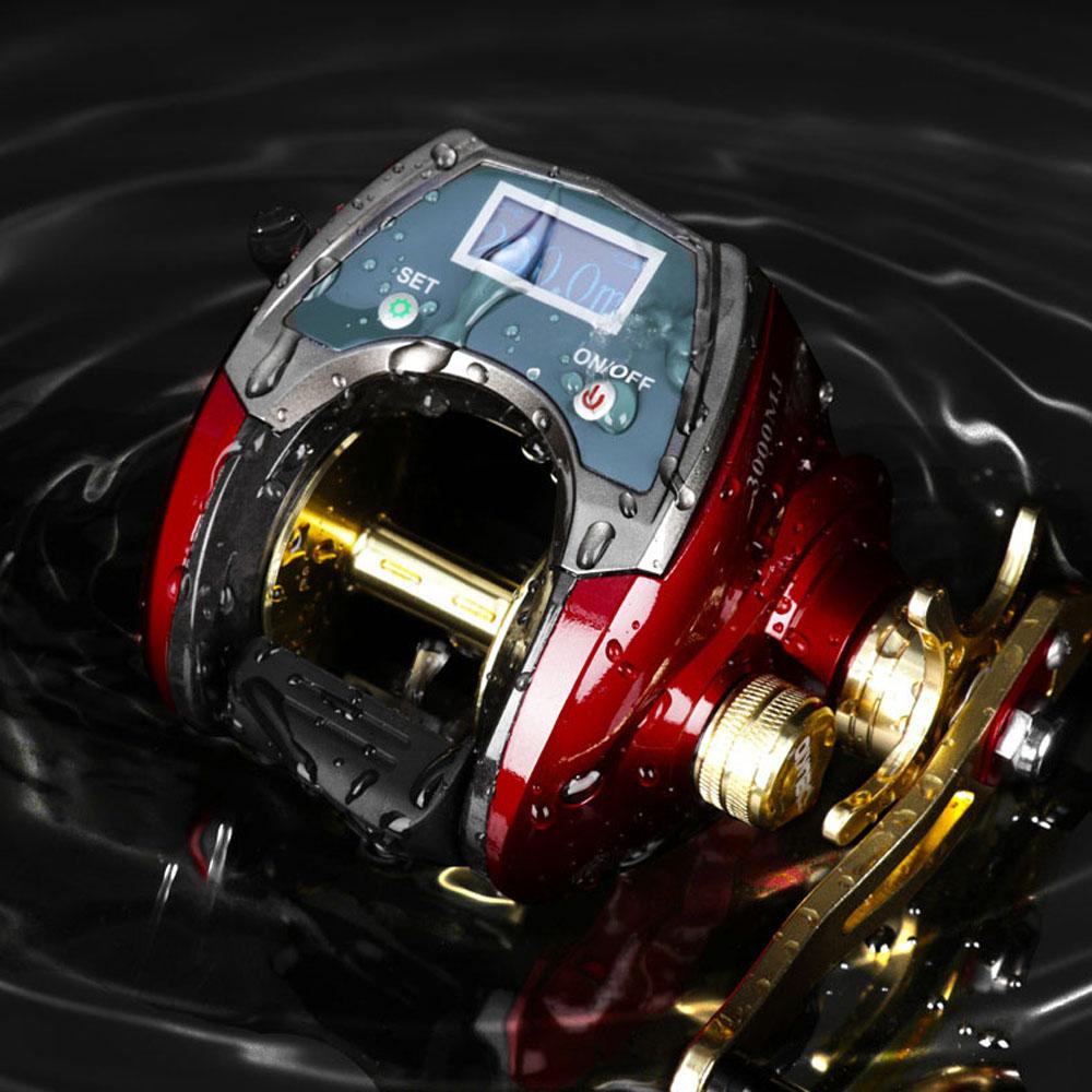 Electronic Fishing Baitcasting Reel High Speed 6.4:1 Max Drag 20kg Iron Man Line Counting Digital Display Wheel for Sea Fishing 260319 Left Hand
Electronic Fishing Baitcasting Reel High Speed 6.4:1 Max Drag 20kg Iron Man Line Counting Digital Display Wheel for Sea Fishing 260319 Left Hand