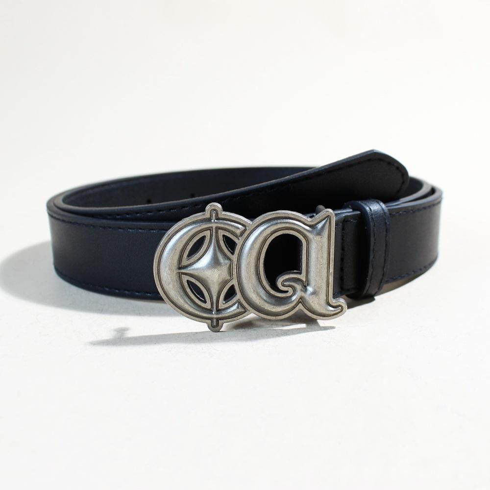 American Retro Silver Cq Belt Women S Simple Black Belt Metal Buckle Decorative Suit Jeans Accessories 105Cm long
American Retro Silver Cq Belt Women S Simple Black Belt Metal Buckle Decorative Suit Jeans Accessories 105Cm long