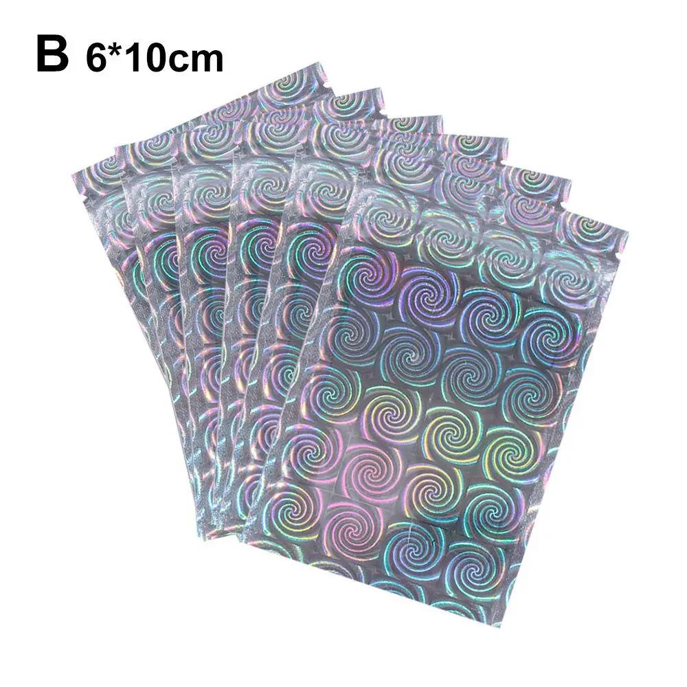 10Pcs Aluminum Foil Waterproof Zipper Storage bags Laser Packaging Bag Reclosable Pouches
10Pcs Aluminum Foil Waterproof Zipper Storage bags Laser Packaging Bag Reclosable Pouches