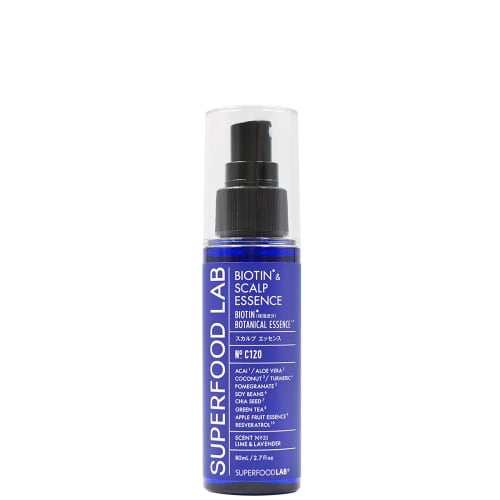 SUPERFOOD LAB NEW Biotin & Scalp Essence 80ml SUPERFOOD LAB Non-silicon Non-paraben Clean scalp Scalp Additive-free Superfood Biotin combination
SUPERFOOD LAB NEW Biotin & Scalp Essence 80ml SUPERFOOD LAB Non-silicon Non-paraben Clean scalp Scalp Additive-free Superfood Biotin combination
