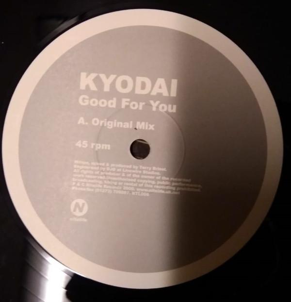 12inch Record KYODAI - Good For You NTL006 Nitelife 2000 UK Dance & Electronica Used
12inch Record KYODAI - Good For You NTL006 Nitelife 2000 UK Dance & Electronica Used