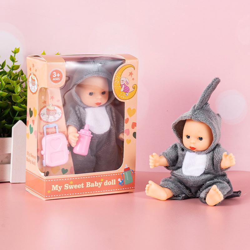 5-inch Sleep Doll Toy with Clothes - Reborn Doll for Children s Playhouse, Boy/Girl Birthday Gift No IC Sound
5-inch Sleep Doll Toy with Clothes - Reborn Doll for Children s Playhouse, Boy/Girl Birthday Gift No IC Sound