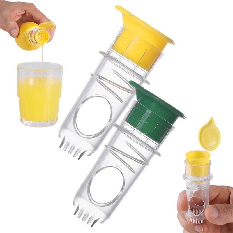 1/2pcs Manual Lemon Juicer Screw-Top Lemon Squeezer Juicer with Built-In Filter Handheld Lime Juicer Citrus Squeezer for Kitchen
1/2pcs Manual Lemon Juicer Screw-Top Lemon Squeezer Juicer with Built-In Filter Handheld Lime Juicer Citrus Squeezer for Kitchen