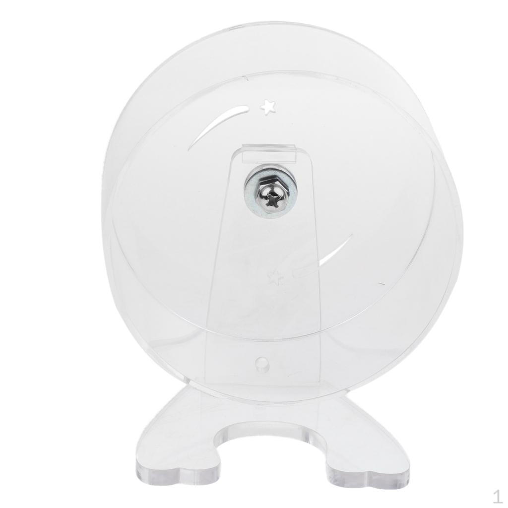 Прозорий акриловий біговий тренажер-колесо для хом яків та шиншил, іграшки для активності 15cm
Прозорий акриловий біговий тренажер-колесо для хом яків та шиншил, іграшки для активності 15cm