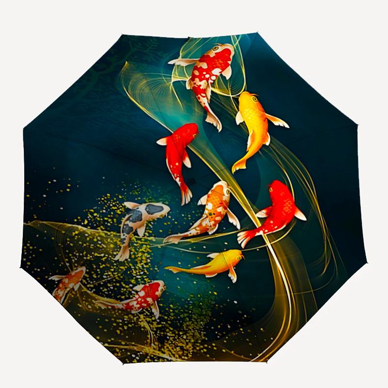 1pc Koi Fish Print Automatic Umbrella Durable Iron Frame & Plastic Handle, Gift for Men & Women, Sturdy Construction y250827004
1pc Koi Fish Print Automatic Umbrella Durable Iron Frame & Plastic Handle, Gift for Men & Women, Sturdy Construction y250827004