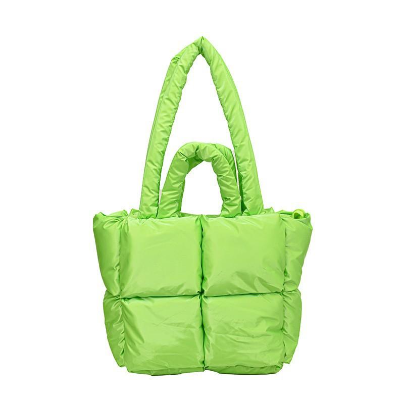 Down Jacket Handbag Women s 2023 New Style Shoulder Bag Simple Large-capacity Fashionable Commuting Tote зелений
Down Jacket Handbag Women s 2023 New Style Shoulder Bag Simple Large-capacity Fashionable Commuting Tote зелений