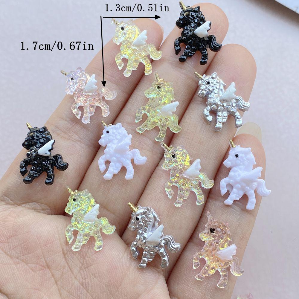10Pcs Cute Mini Cartoon Unicorn Nail Art Resin Designer Charms DIY Craft For Nail 3D Decorations Jewelry
10Pcs Cute Mini Cartoon Unicorn Nail Art Resin Designer Charms DIY Craft For Nail 3D Decorations Jewelry