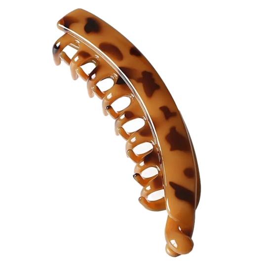 Large Banana Hair Clip No Crease Non-Slip Design Back Head Hair Claw Long Hair Volume Clip High Bun Hair Accessory кавовий
Large Banana Hair Clip No Crease Non-Slip Design Back Head Hair Claw Long Hair Volume Clip High Bun Hair Accessory кавовий