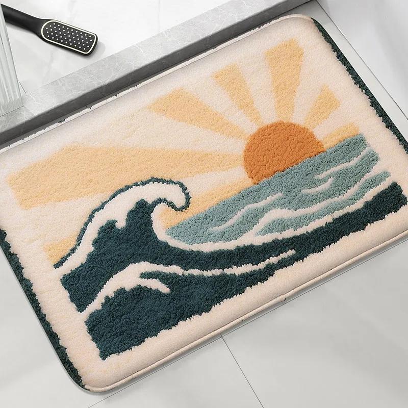 Coconut Tree Bathroom Anti Slip Floor Mats Shower Room Small Carpet Washbasin Absorbent Foot Mat Modern Home Decorative Carpet 50X80CM
Coconut Tree Bathroom Anti Slip Floor Mats Shower Room Small Carpet Washbasin Absorbent Foot Mat Modern Home Decorative Carpet 50X80CM