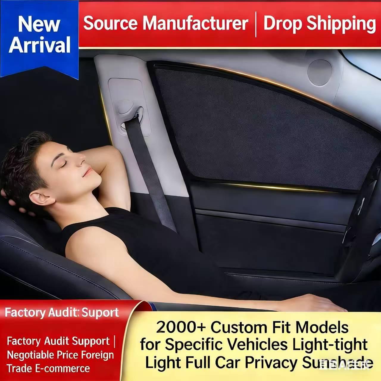 High Shading Foldable Car Sun Shade - Privacy & Heat Protection Rear triangle windows set (2-piece)
High Shading Foldable Car Sun Shade - Privacy & Heat Protection Rear triangle windows set (2-piece)
