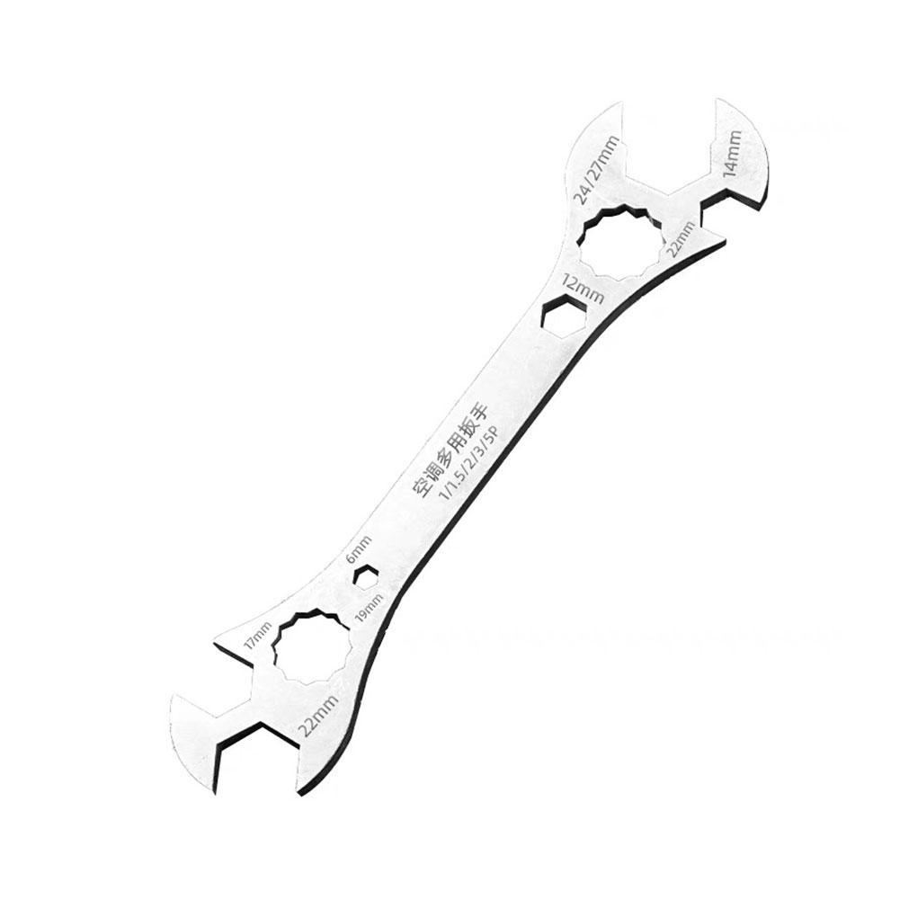 Air Conditioner Repair Wrench Set - Ultra-Thin Open End Fin Staggering Wrench For HVAC Units Mechanical Tool CN
Air Conditioner Repair Wrench Set - Ultra-Thin Open End Fin Staggering Wrench For HVAC Units Mechanical Tool CN