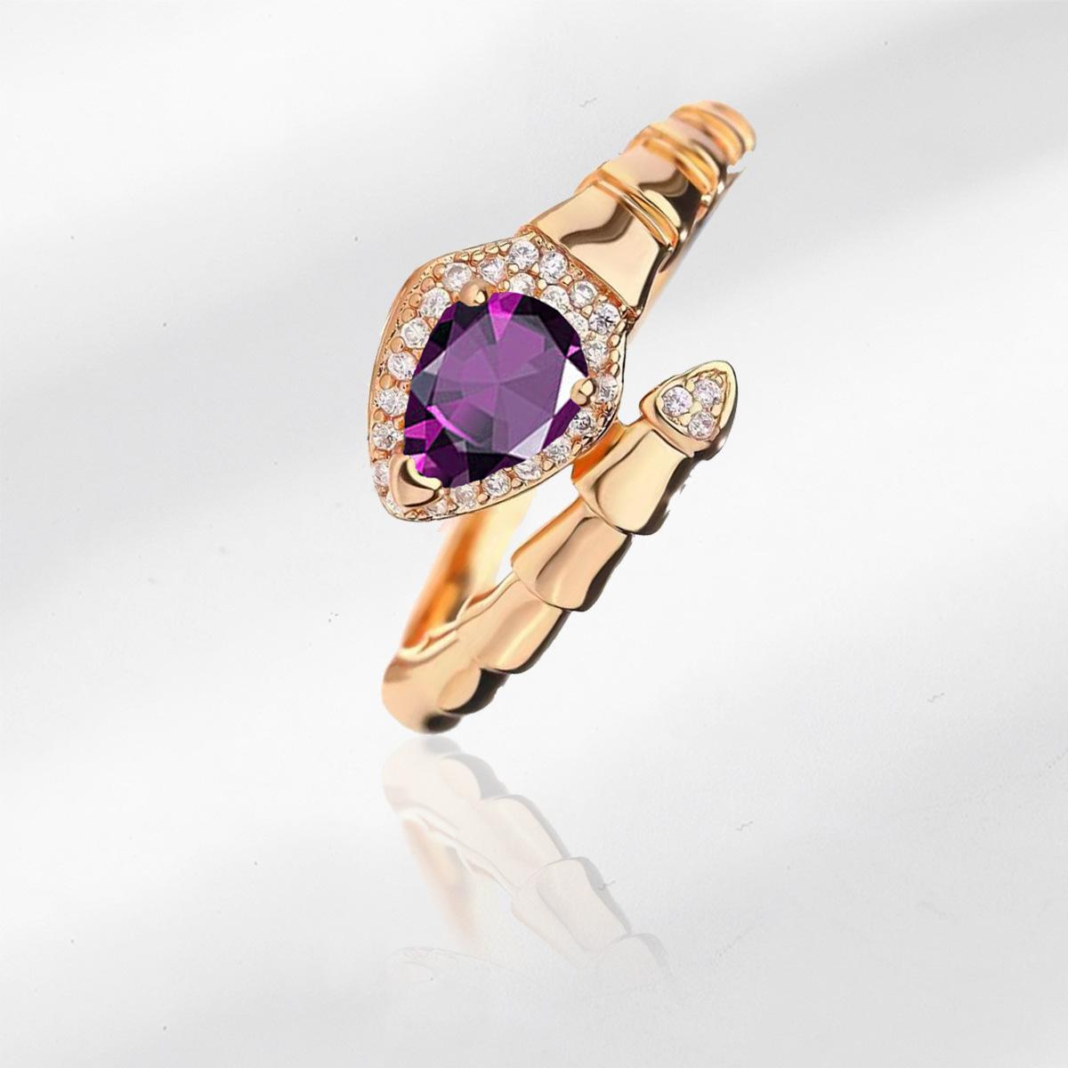 2026 Champagne Real Gold Snake Ring Women s Color Treasure Diamond Light Luxury Versatile Jewelry Party Accessory Ring Resizable
2026 Champagne Real Gold Snake Ring Women s Color Treasure Diamond Light Luxury Versatile Jewelry Party Accessory Ring Resizable 