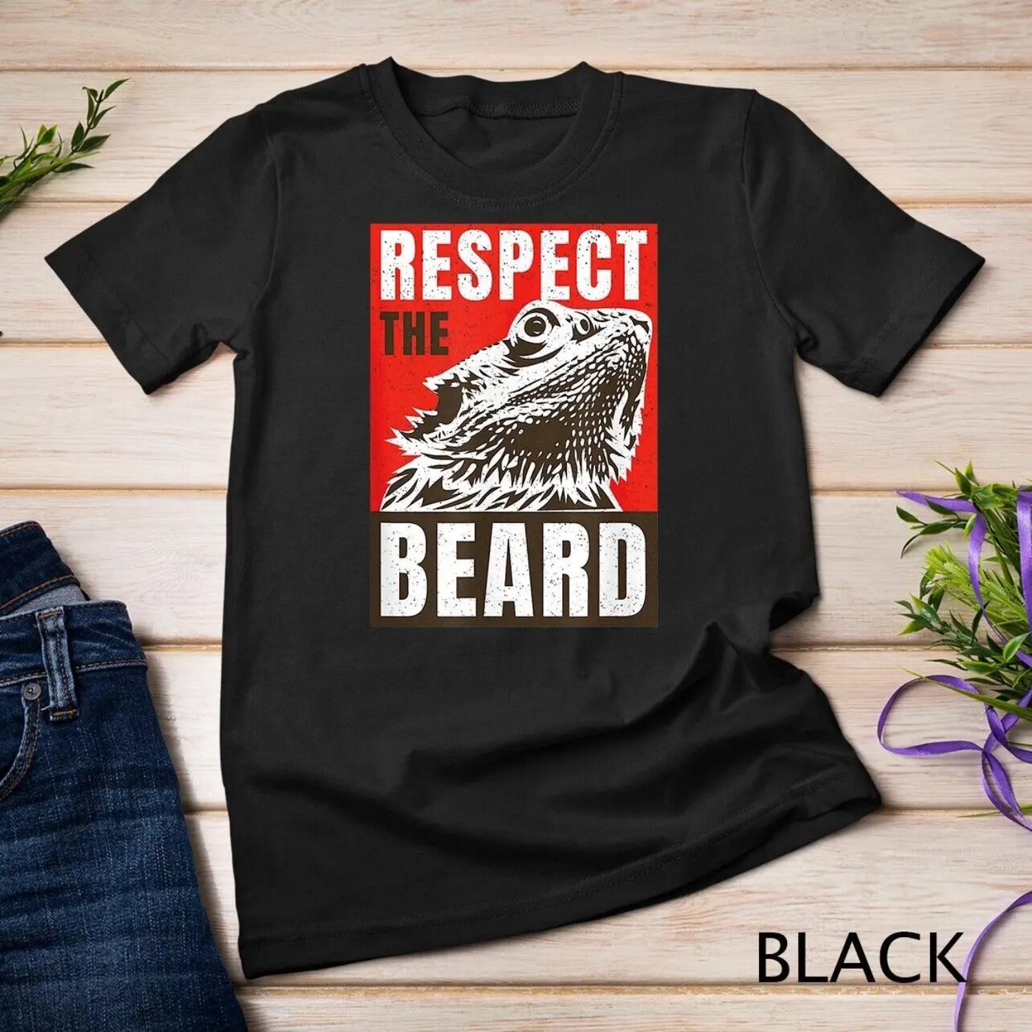 Bearded Dragon Respect The Beard Lizard And Reptile T Shirt S
Bearded Dragon Respect The Beard Lizard And Reptile T Shirt S