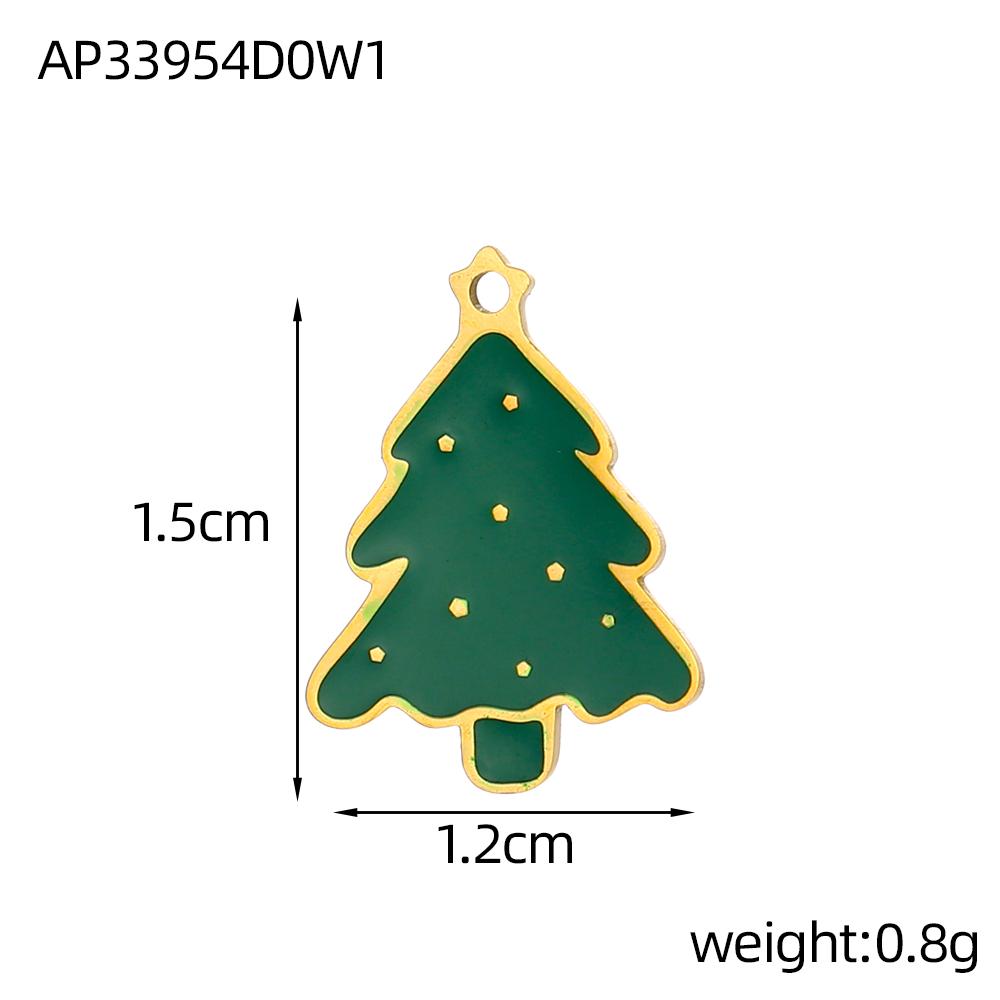 CARLIDANA 2PCS DIY Waterproof Jewelry Accessories Stainless Steel Oil Drip Fashion Jewelry Christmas Tree Gloves Pendant Charms
CARLIDANA 2PCS DIY Waterproof Jewelry Accessories Stainless Steel Oil Drip Fashion Jewelry Christmas Tree Gloves Pendant Charms
