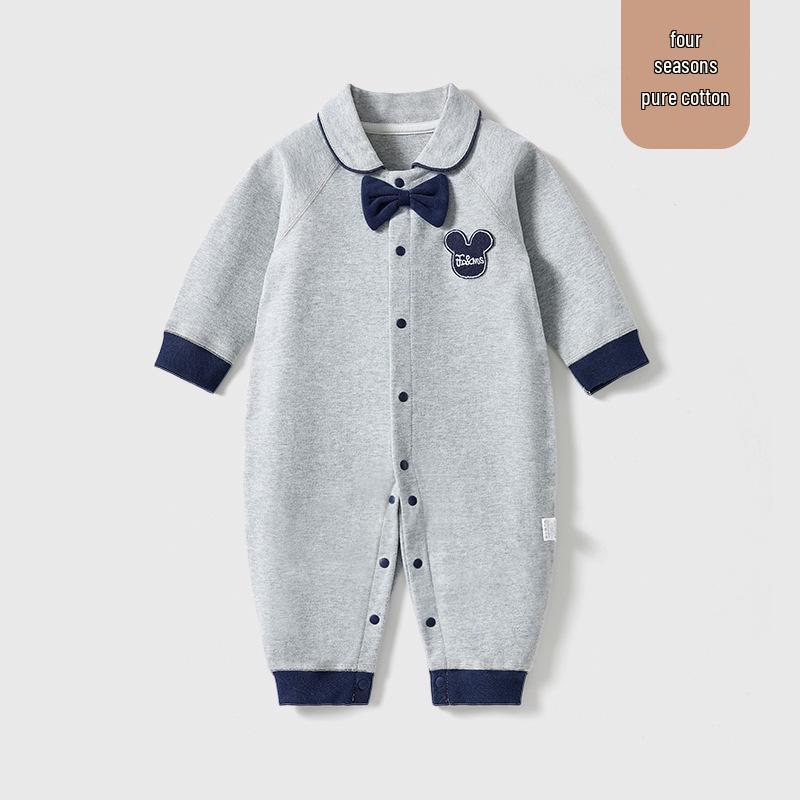 Newborn All-Season Heather Gray Mickey Mouse Cotton Romper - Korean Style 59cm (fits 52-59cm, 3.5-6.9kg)
Newborn All-Season Heather Gray Mickey Mouse Cotton Romper - Korean Style 59cm (fits 52-59cm, 3.5-6.9kg)