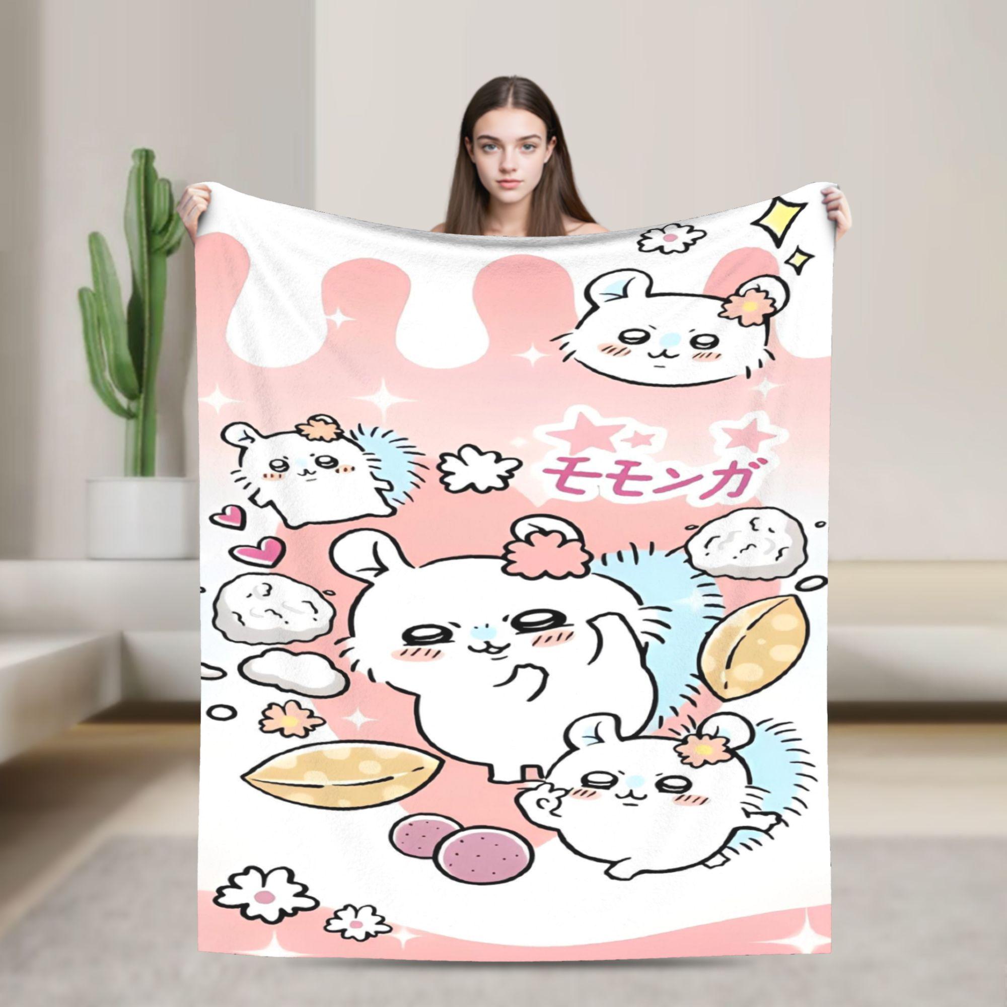 Chiikawaa Momonga Plush Blanket Japanese Anime Customized Throw Blanket for Home 125*100cm Quilt 100x150cm
Chiikawaa Momonga Plush Blanket Japanese Anime Customized Throw Blanket for Home 125*100cm Quilt 100x150cm