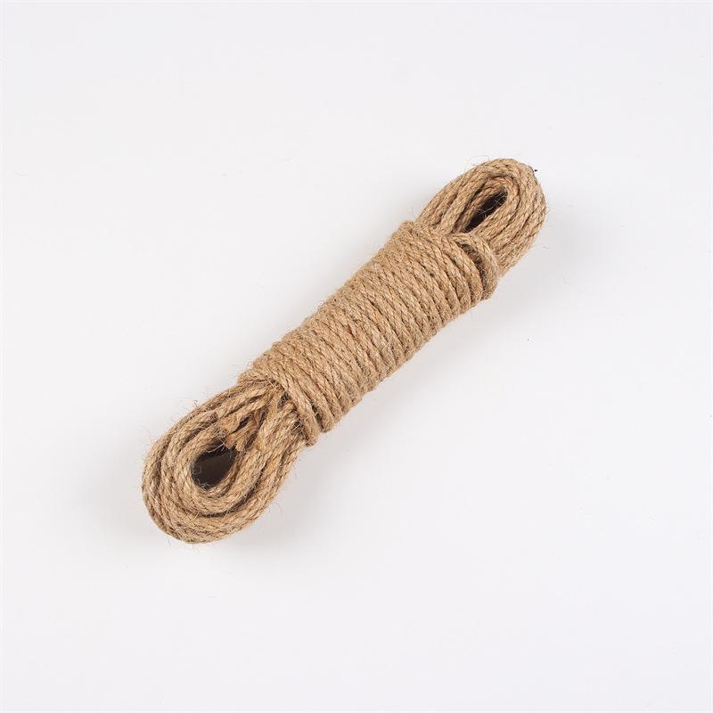 65/98/164ft Natural Sisal Rope Cat Scratcher Rope Tree Scratching DIY Toy Paw Claw Furniture Protector Scratching Post
65/98/164ft Natural Sisal Rope Cat Scratcher Rope Tree Scratching DIY Toy Paw Claw Furniture Protector Scratching Post