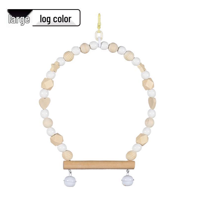 Игрушка-качели и грызунок для попугая: Тренировка, перемалывание коренных зубов, снятие скуки для корелл и пионов
Игрушка-качели и грызунок для попугая: Тренировка, перемалывание коренных зубов, снятие скуки для корелл и пионов