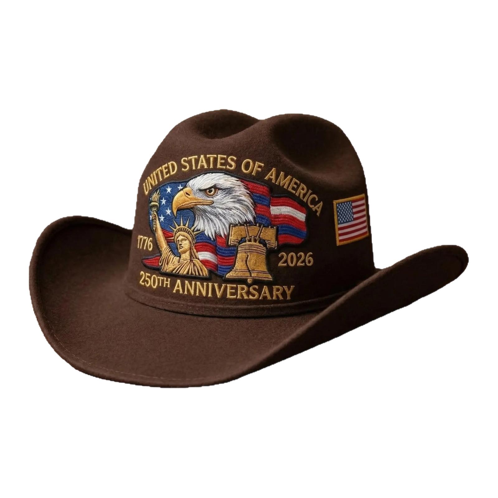 Cowboy Hat- Sun Hat With Flag And Print One Size коричневий
Cowboy Hat- Sun Hat With Flag And Print One Size коричневий