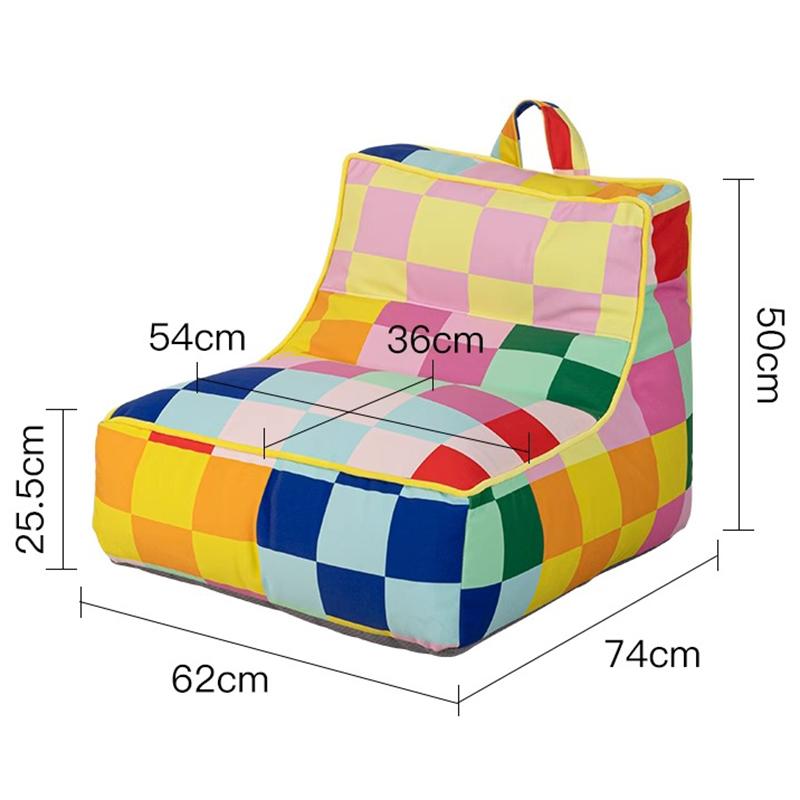 Creative Bean Bag Sofa Mosaic Lazy Sofas with Backrest Modern Single Chair for Living Room Lounge Chairs Balcony Furnitures
Creative Bean Bag Sofa Mosaic Lazy Sofas with Backrest Modern Single Chair for Living Room Lounge Chairs Balcony Furnitures
