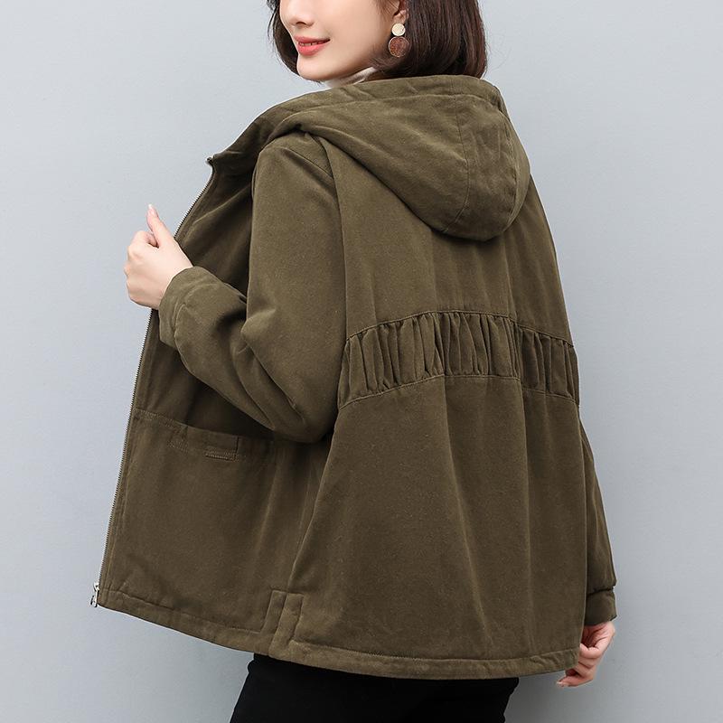 Women s 2024 Winter Korean-Style Loose Fleece-Lined Cotton-Padded Parka XL (145-160 jin)
Women s 2024 Winter Korean-Style Loose Fleece-Lined Cotton-Padded Parka XL (145-160 jin)