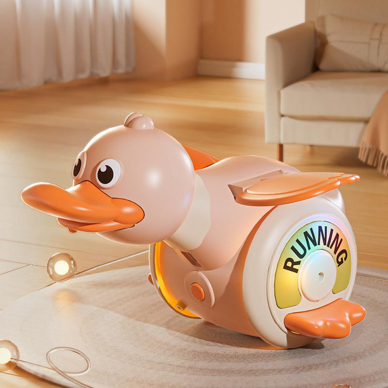 Musical Crawling Toy Duck - Electric Interactive Toy, LED Lights, 360° Spin, Soft Lighting, Sensory Play, Educational Gift рожевий
Musical Crawling Toy Duck - Electric Interactive Toy, LED Lights, 360° Spin, Soft Lighting, Sensory Play, Educational Gift рожевий