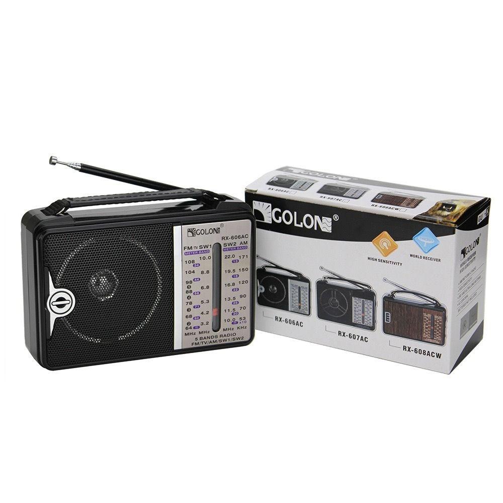 New Portable Retro Radio FM/AM/SW1/SW2 4 Band Multifunctional RX-606AC Radio Clear Sound Multiband Radio Receiver
New Portable Retro Radio FM/AM/SW1/SW2 4 Band Multifunctional RX-606AC Radio Clear Sound Multiband Radio Receiver